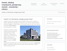 Tablet Screenshot of hotelmarysienki.pl